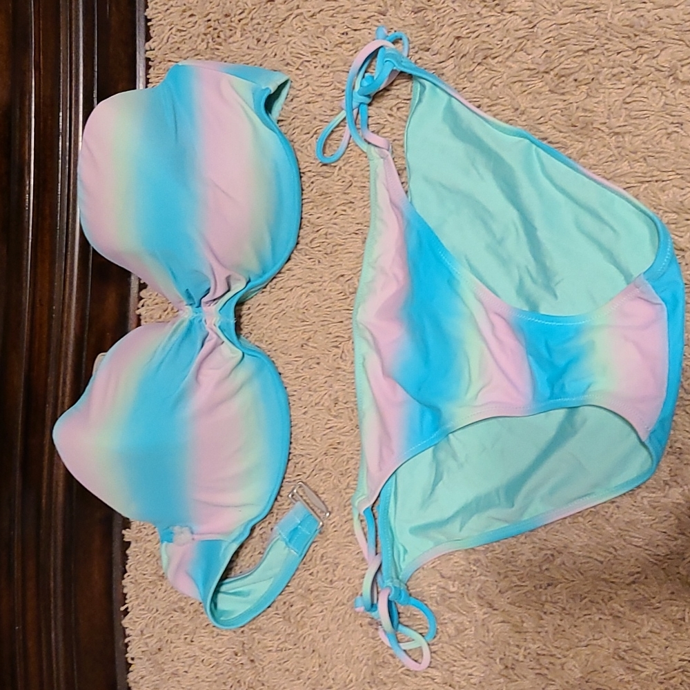 Victoria's secret strapless bikini 38dd m